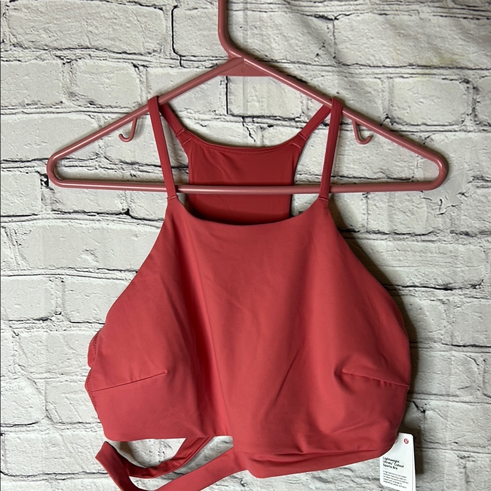 NWT lightweight ultralu cutout sports bra size XL